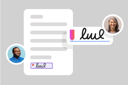 Request e-signatures